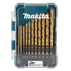 13 gab. HSS-TiN metāla...