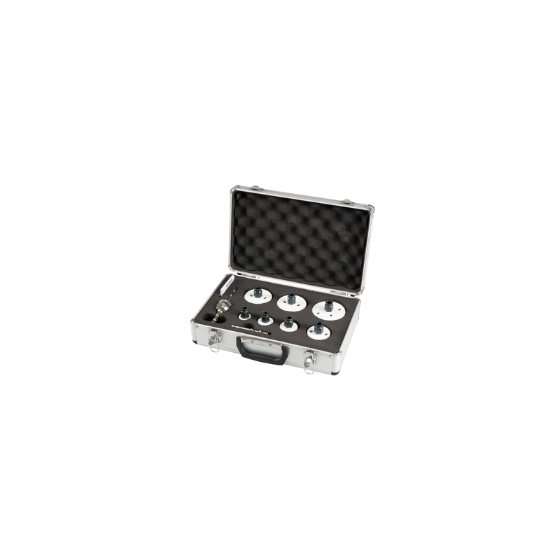 EZYCHANGE BI-METALL Caurumzāģu komplekts 7-izmēru (25,32,40,51,65,68,76mm)