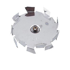 Miksera uzgalis 130mm INOX