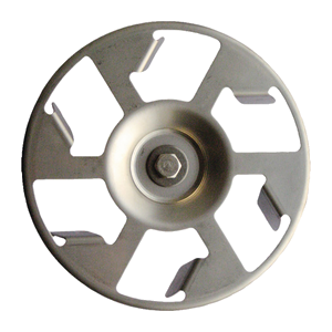 Miksera uzgalis 150mm INOX