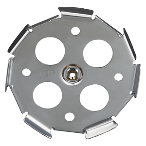 Miksera uzgalis 165mm INOX