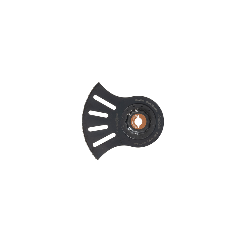 Pusapaļš MULTITOOL HM zāģa asmenis 100mm MAM014 TC/HM RIFF GRIT 40,  STARLOCK MAX, Javai, flīžu līmei, stiklašķiedrai