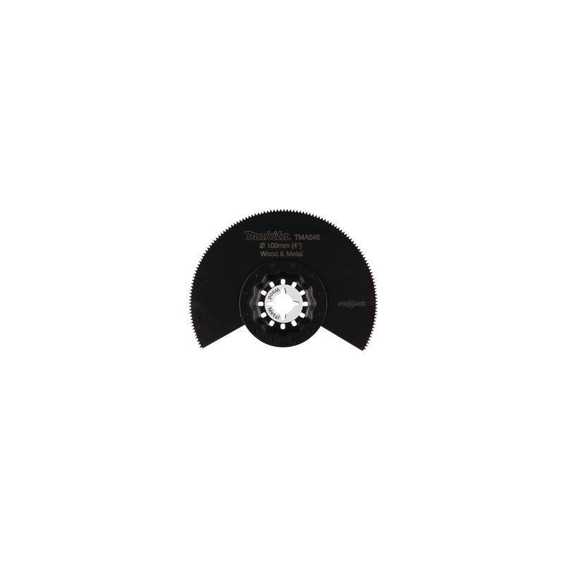 Pusapaļš MULTITOOL zāģa asmenis  100mm TMA046 BIM, STARLOCK, Kokam un metālam