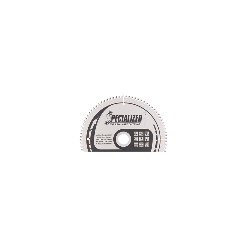 T.C.T. Zāģripa MDF/Laminātam 250X2.5X30mm 5° T84 SPECIALIZED priekš lamināta