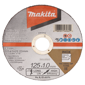 Griezripa 125 X 1 MM  A60U...