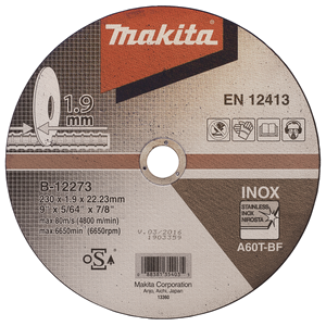 Griezripa 230 X 1,9 MM...