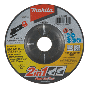 Abrazīvā griezripa 2-IN-1...