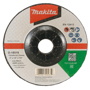 Slīpripa  125X6 C24R Akmenim