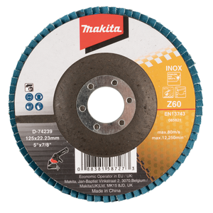 Lameļu slīpdisks 125X22.3MM...