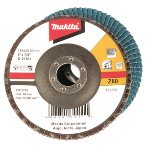 Lameļu slīpdisks 125mm K80...