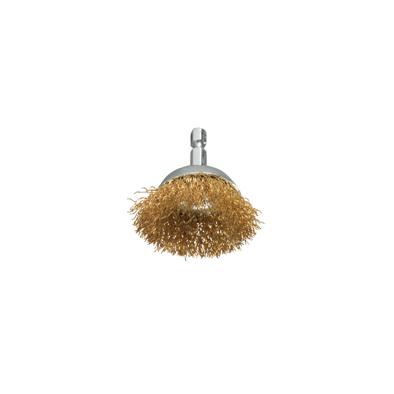 Kausveida metāla sukas (ar misiņa pārklājumu) 38mm, ar 1/4 '' seškanšu kātu