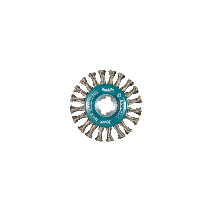 Diskveida suka, pītā (pilnīgi), 0.5mm, Ø 115 mm, nerūsējošais tērauds, X-LOCK