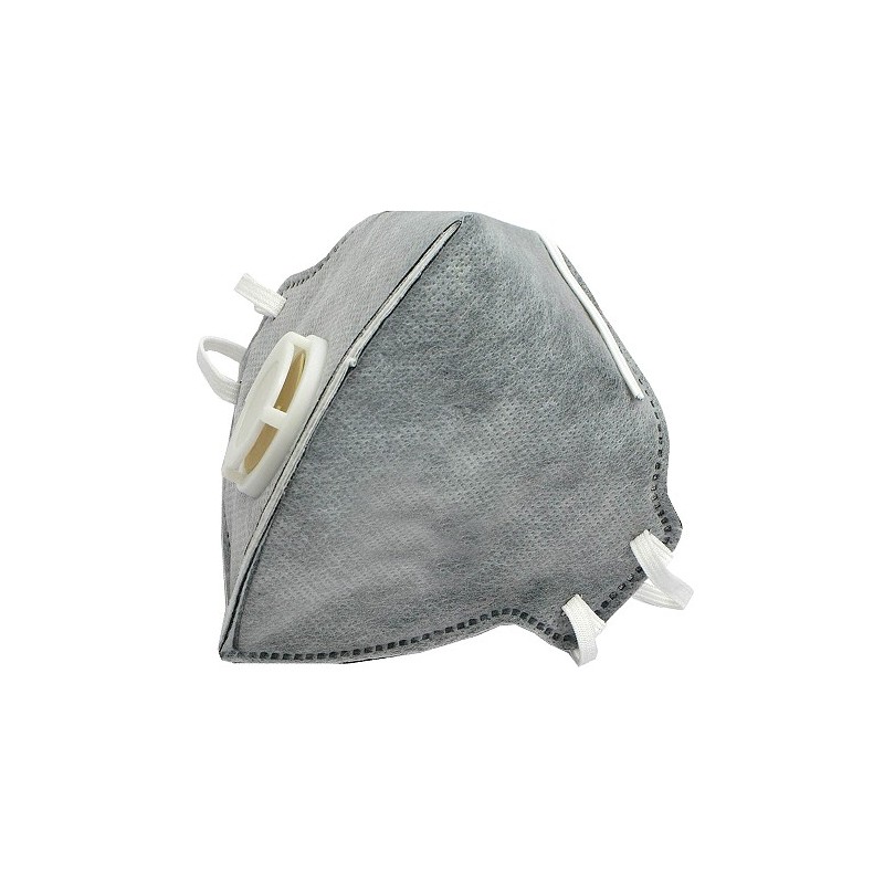 Flat Fold Mask FFP2 - Carbon