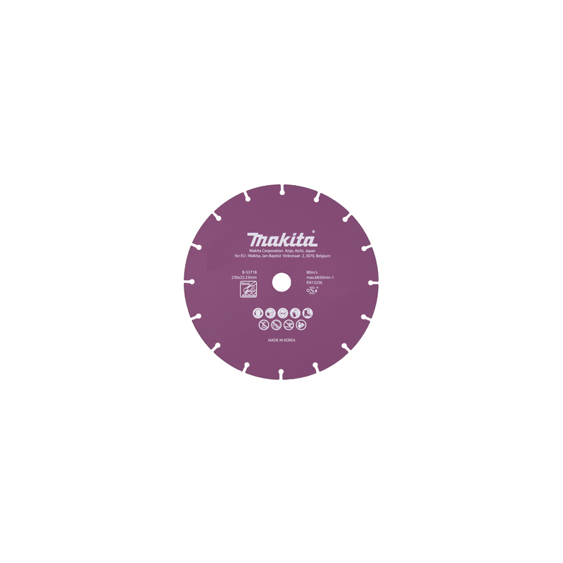 Dimanta griezripa230mm Metālam, Inox