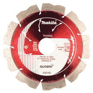 Dimanta griezripa 115mm QUASAR