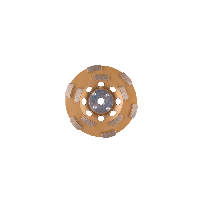 Dimanta slīpdisks 125MM X M14, 2-rindas, Vispārēja slīpēšana