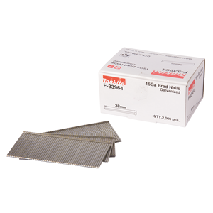 Tapiņnaglas 1,6X38mm 16ga...