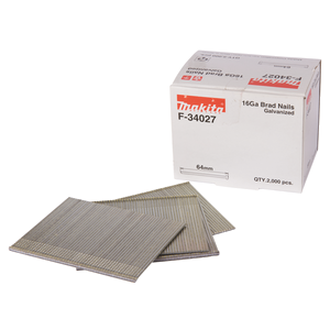 Tapiņnaglas 1,6X64mm 16ga...