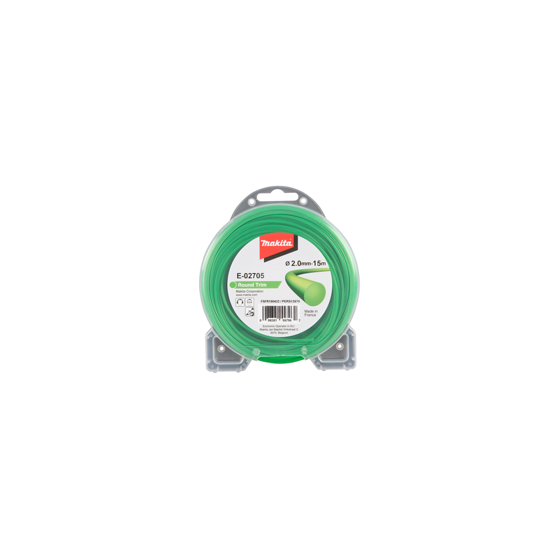 Aukla 2,0mm/15m Apaļa forma