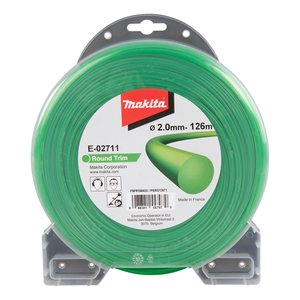 Aukla 2,0mm/126m Apaļa forma