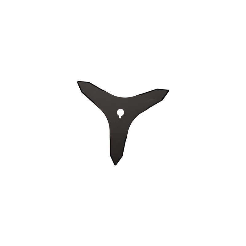 3-zobu asmenis, 255mm/20mm DBC340 Garai zālei, brikšniem, cietām augu stīgām