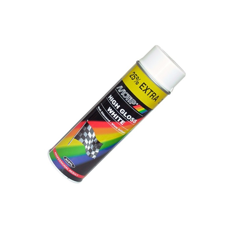 Paint Aerosol - White - 500ml