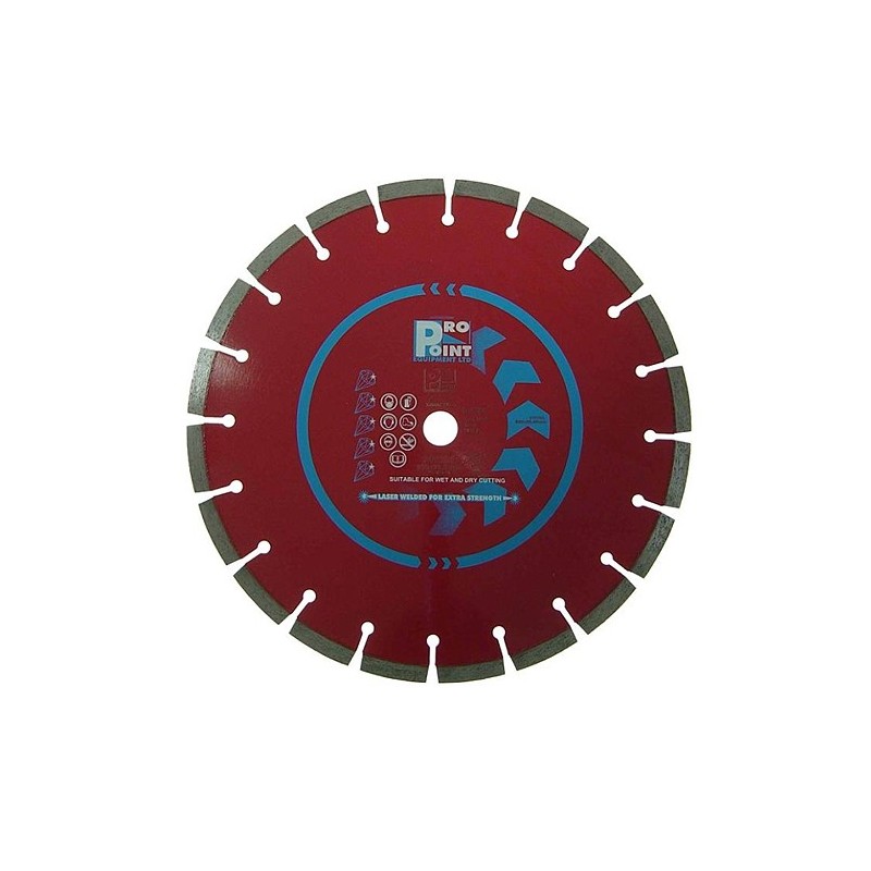 PRO8A - Premium quality laser welded segmented diamond blade for roof tiles