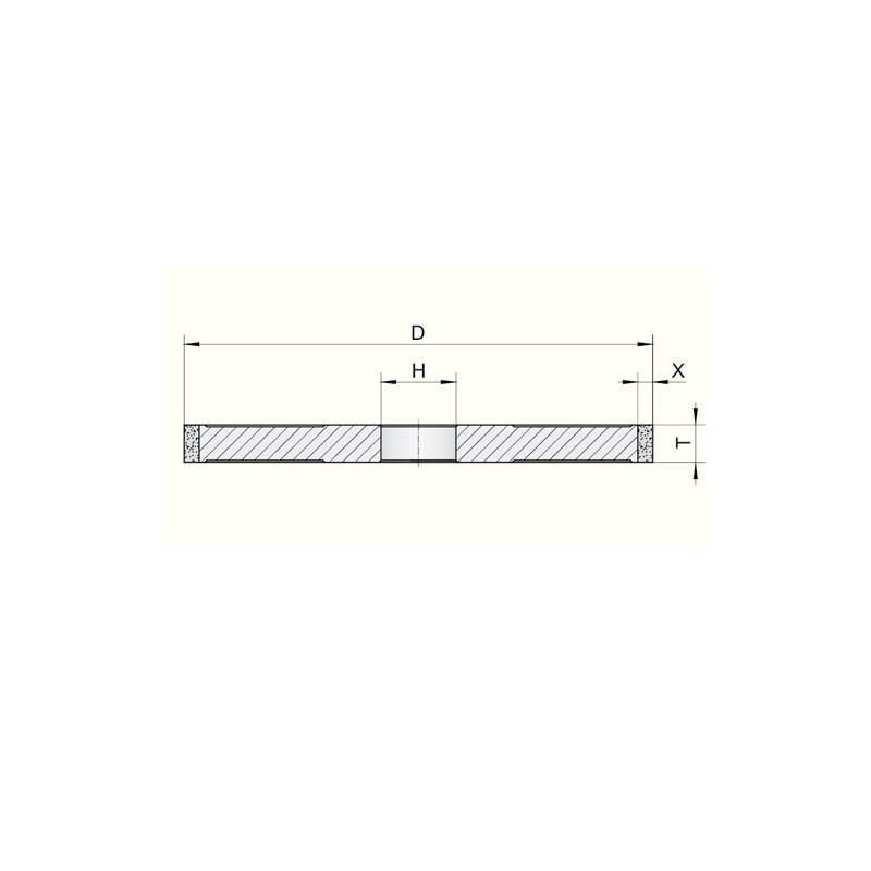 1A1 - Diamond/CBN Grinding Wheel