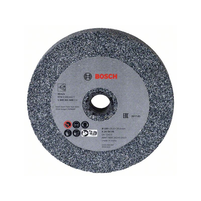 Slīpripa dubultajai slīpm 150X20X20 mm