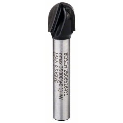 Padziļinājumu frēze 6 mm R1...