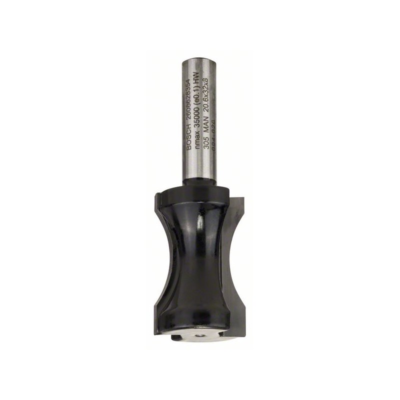 Savienojumu frēze R8,3mm, l32mm,kāts 8mm