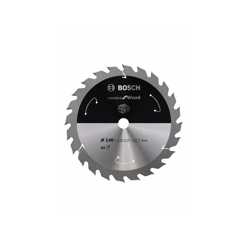 Standard for Wood 140x12.7x1.5/1.0x24T