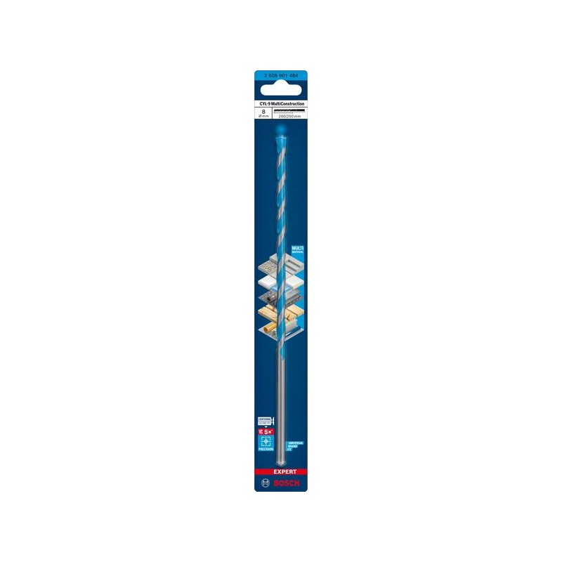 Universāls urbis CYL-9 MC 8x200x250 mm, 1 gab.