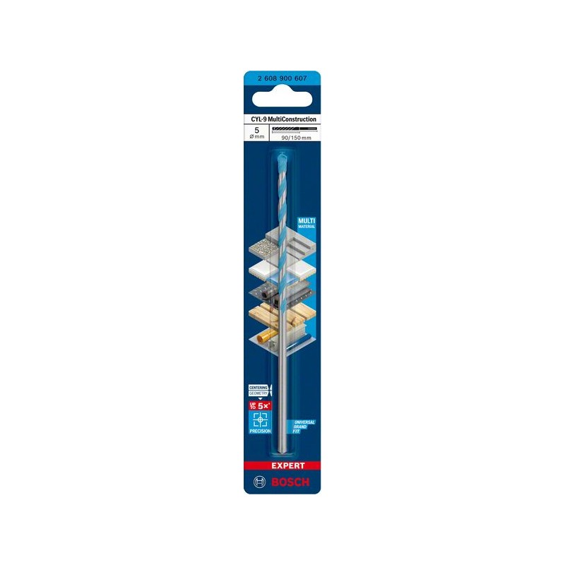 Universāls urbis CYL-9 MC 5x90x150 mm, 1 gab.