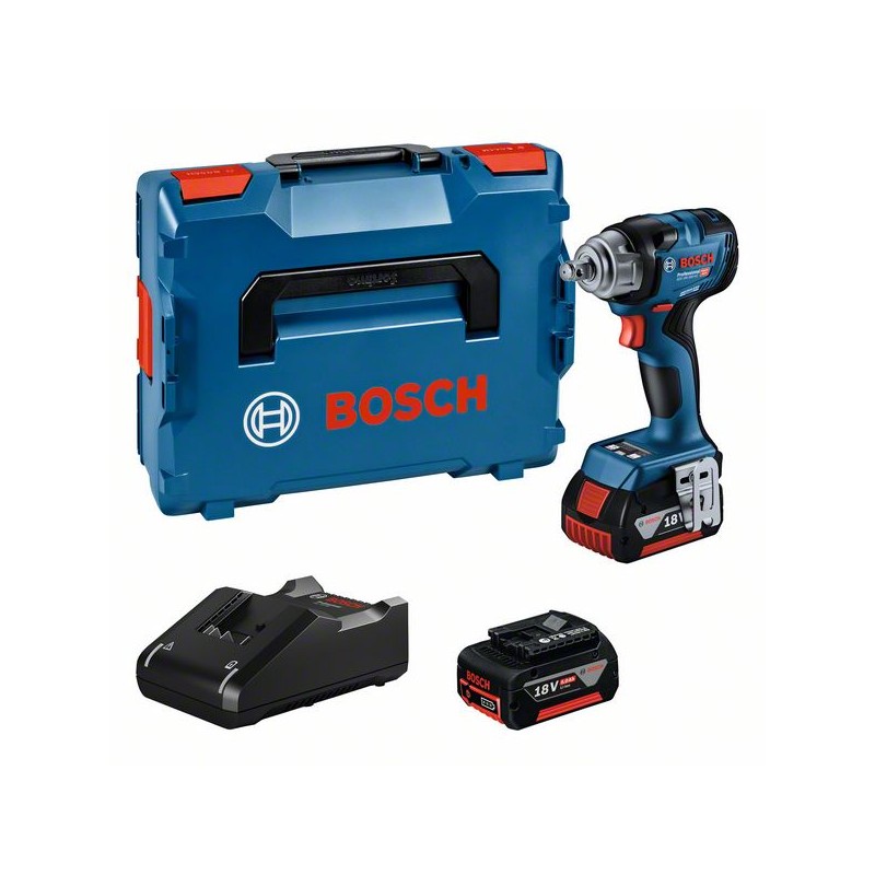 GDS 18V-330 HC 2x5,0 Ah, GAL 18V-40 LB