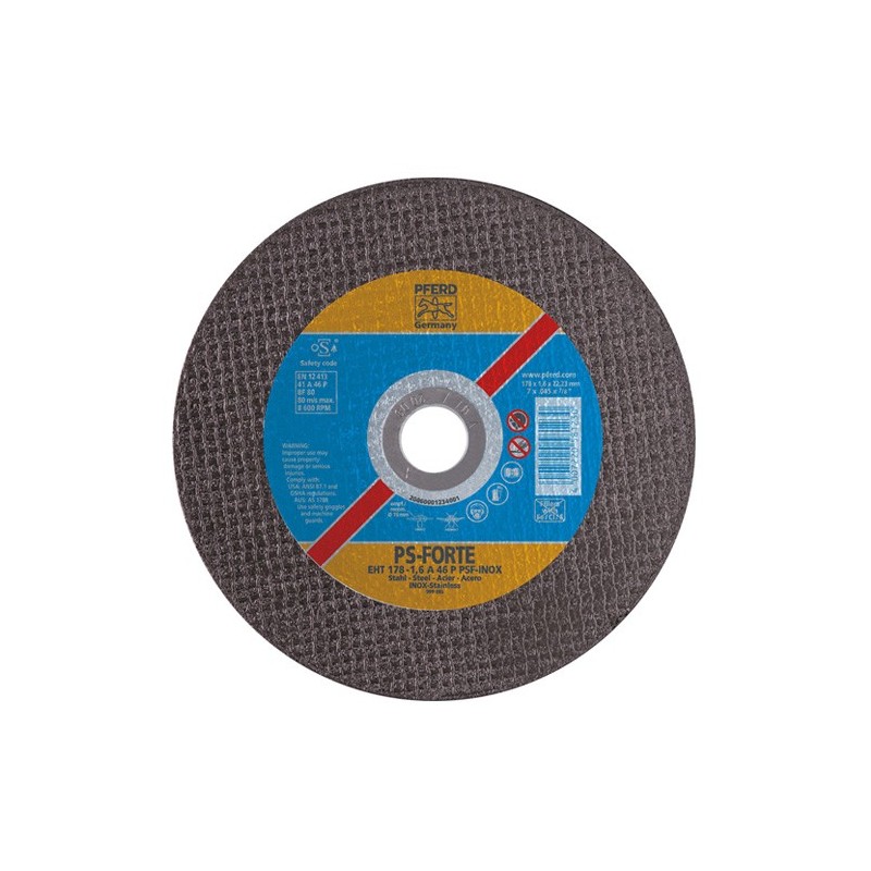 PFERD Cutting Disc 115x1.0 - PPSF Inox