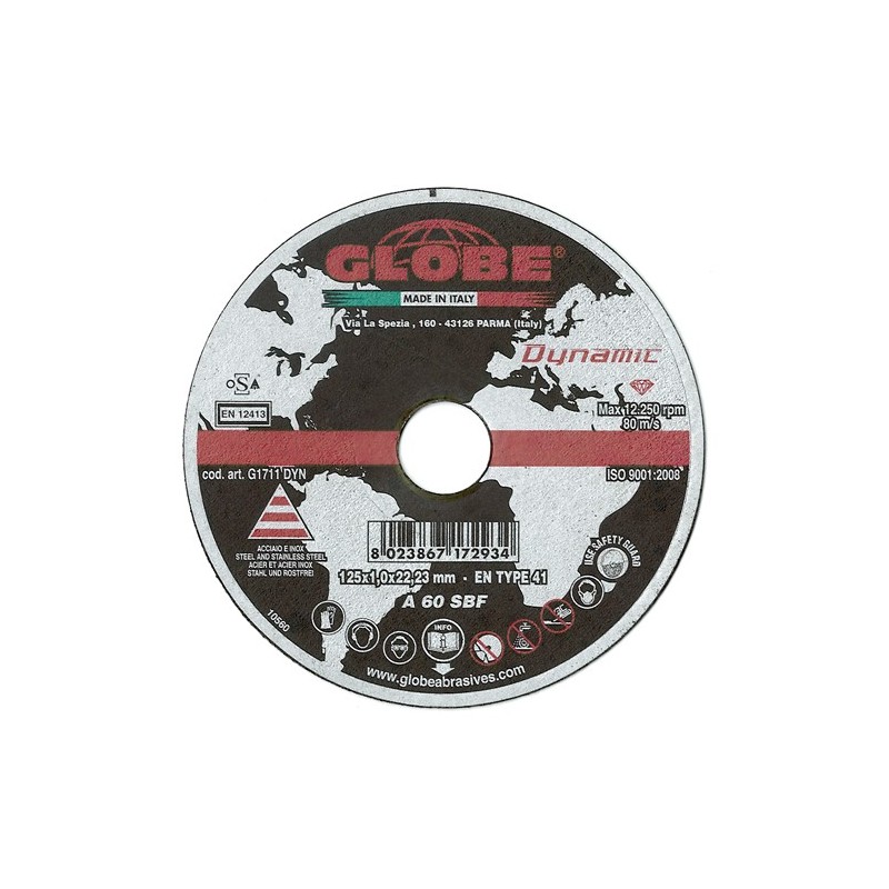 GLOBE Cutting Disc 125x1.0 - Dynamic