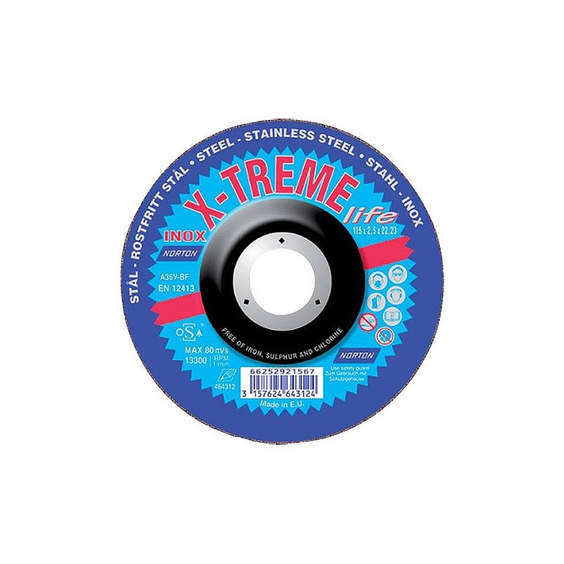 NORTON Cutting Disc 125x2.0 - X-Treme