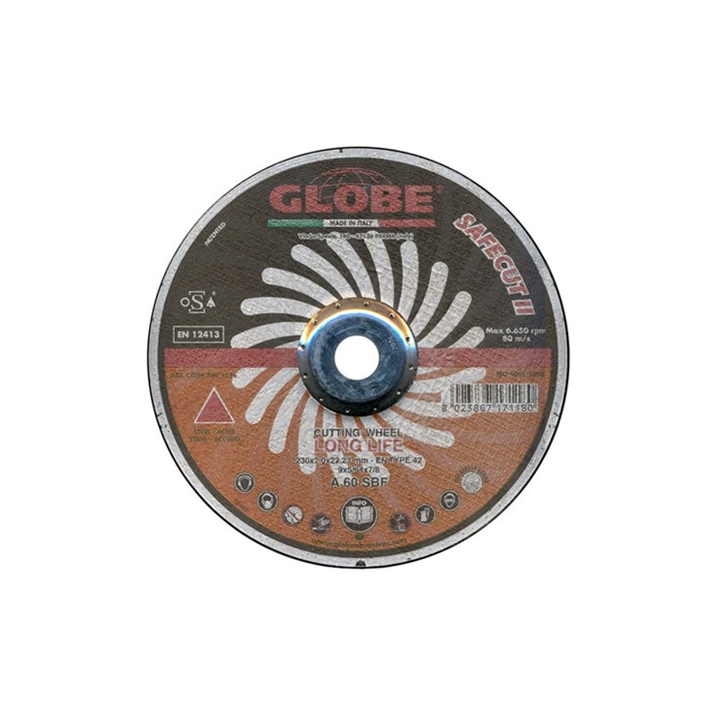 GLOBE Cutting Disc 230x2.0 - ZAC