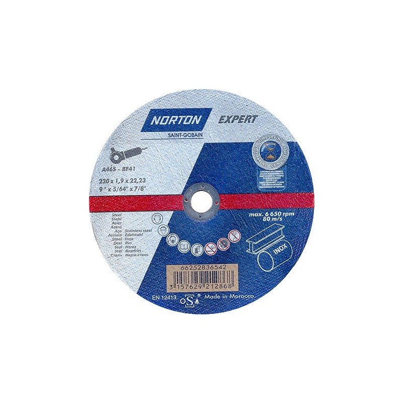 NORTON Cutting Disc 230x1.9 - Expert