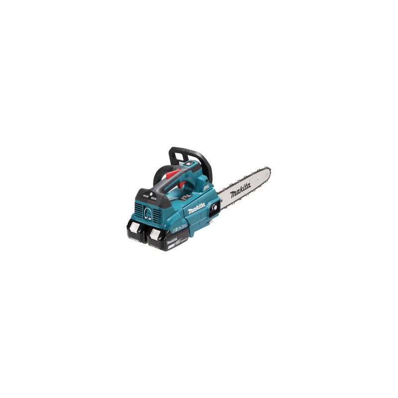 Akumulatora ķēdes zāģis, 2X18V, BL-motors 20 m/s. 300mm, (TOP HANDLE) Bez akumulatora un bez lādētāja!