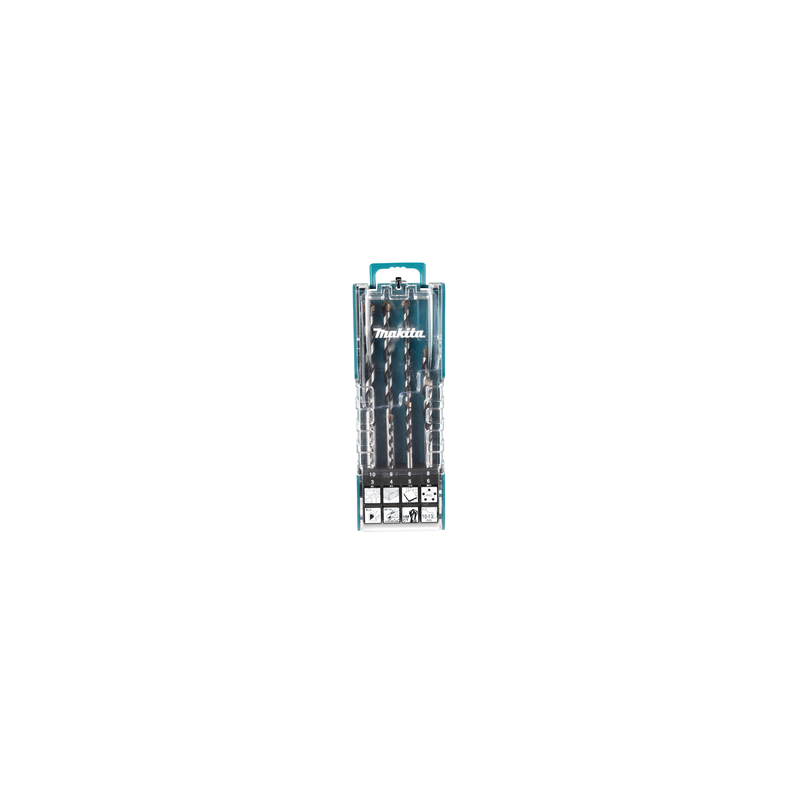 TCT urbji multimateriālu urbšanai, 8gab/komplekts ( 3x70, 4x75, 5x85, 6x100, 6x150, 8x120, 8x150, 10x150