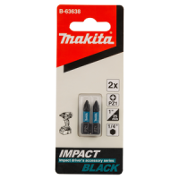 Impact Black PZ (Pozidrive) skrūvgriežu uzgaļi